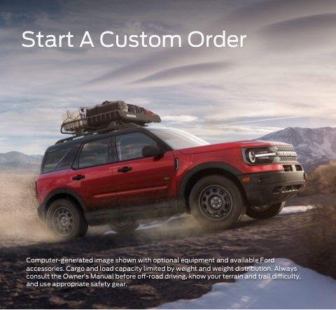 Start a custom order | Crossroads Ford of Apex in Apex NC