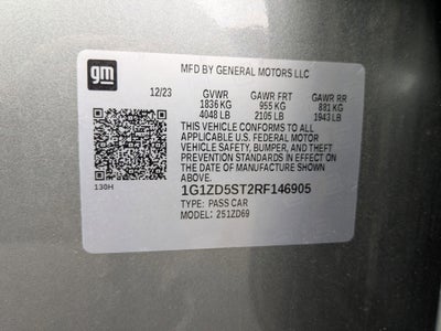 2024 Chevrolet Malibu FWD 1LT