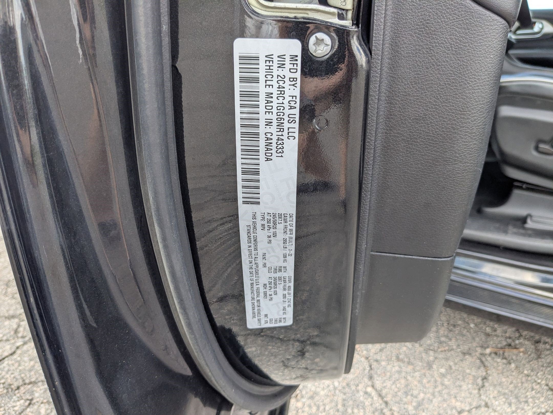 2022 Chrysler Pacifica Limited