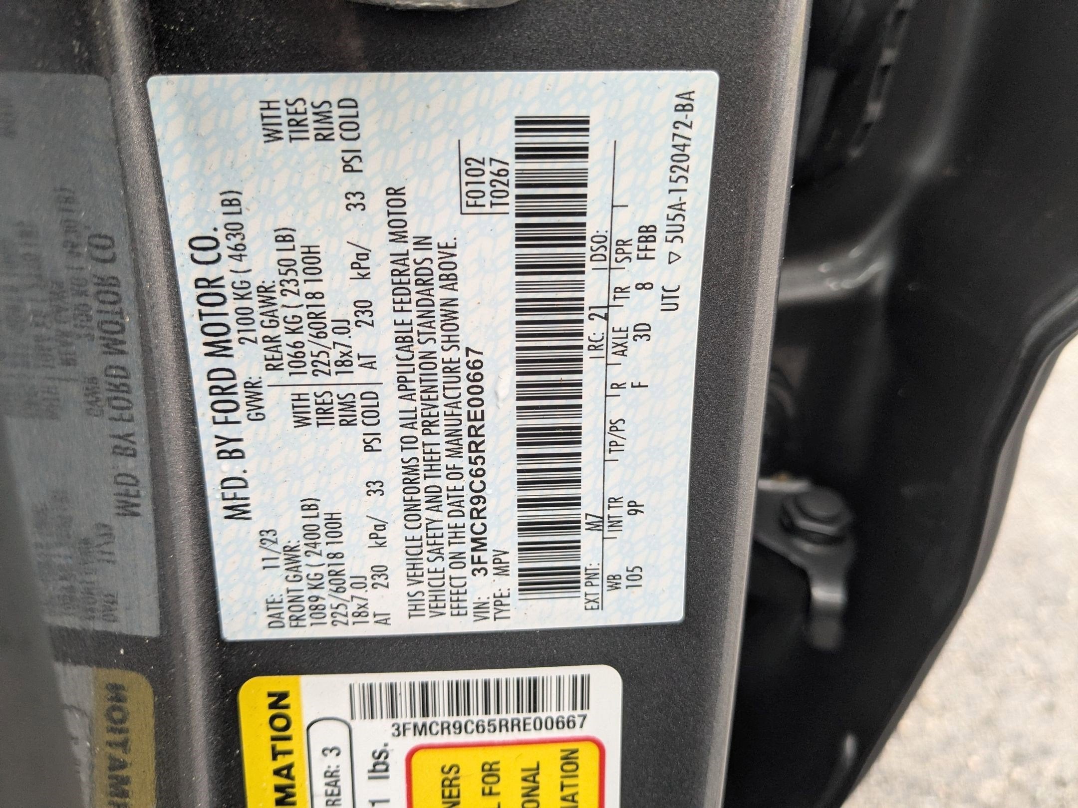 2024 Ford Bronco Sport Outer Banks