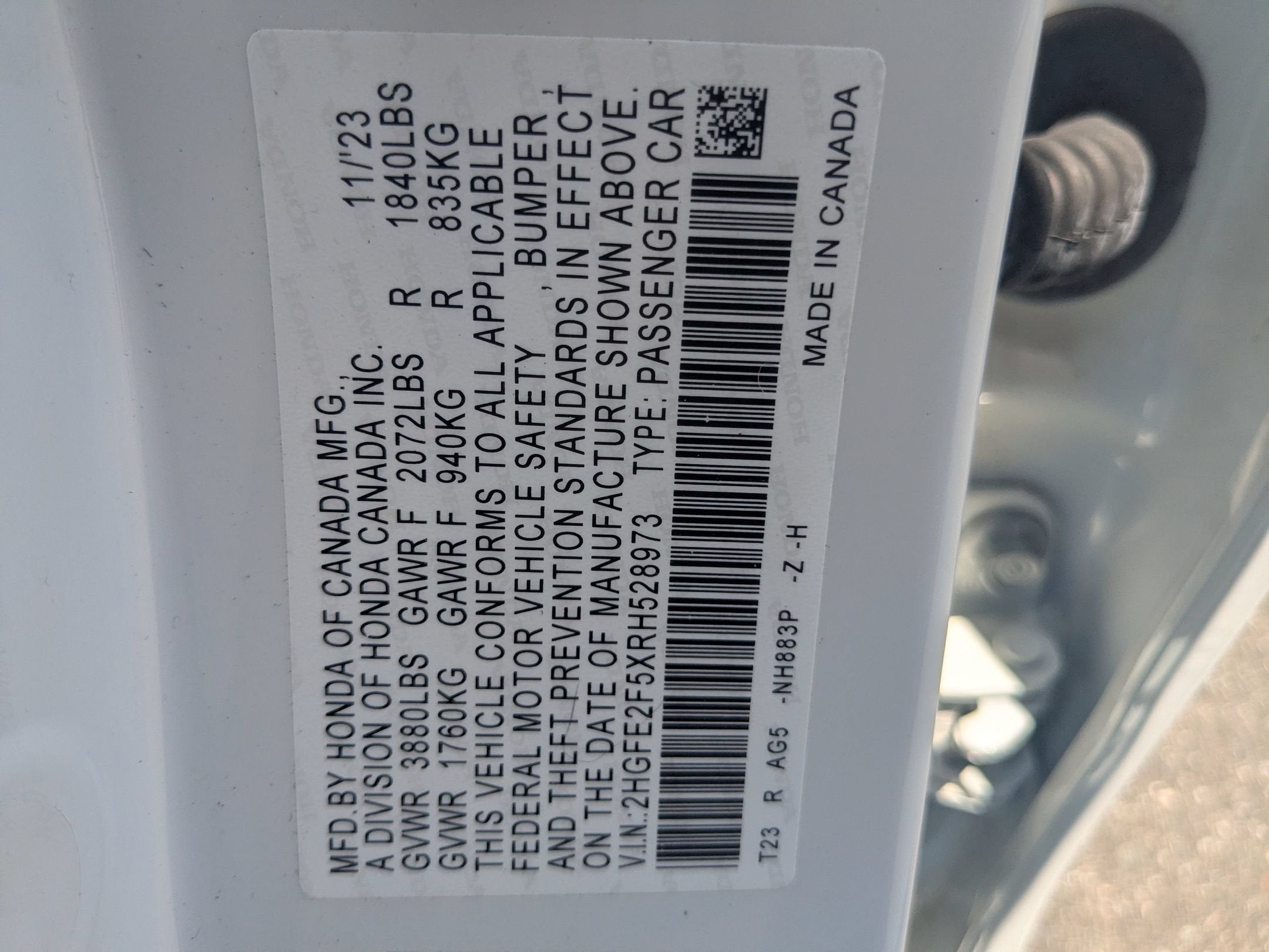 2024 Honda Civic Sedan Sport