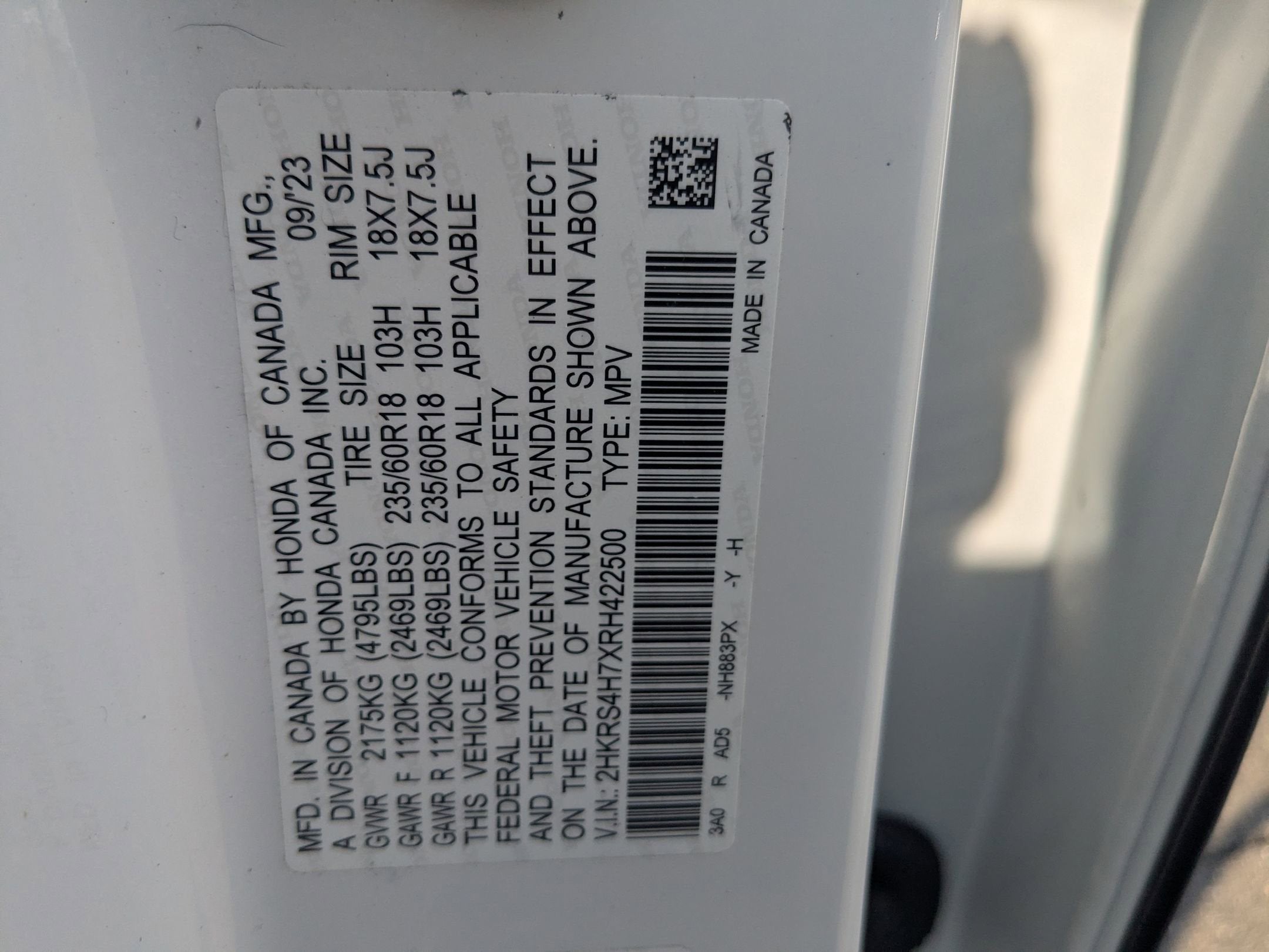 2024 Honda CR-V EX-L