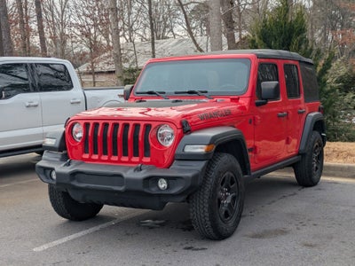 2018 Jeep Wrangler Unlimited Sport