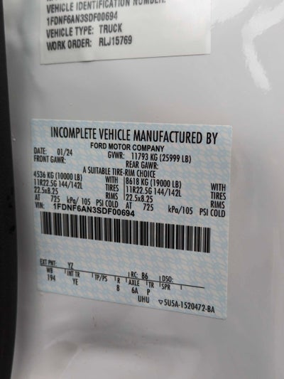 2025 Ford F-650SD Base