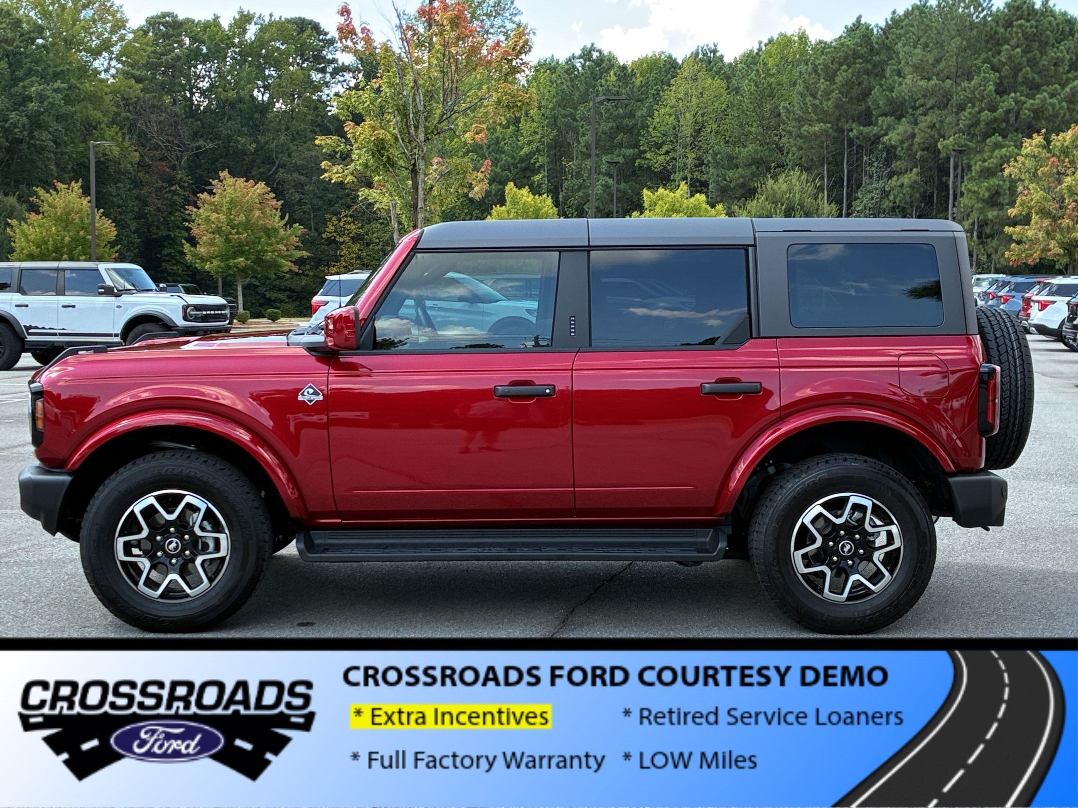 2026 Ford Bronco Outer Banks - Crossroads Courtesy Demo