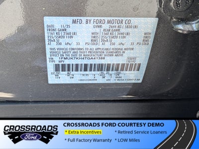 2026 Ford Explorer ST-Line - Crossroads Courtesy Demo