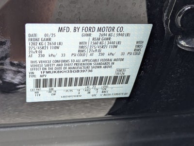 2025 Ford Explorer ST-Line