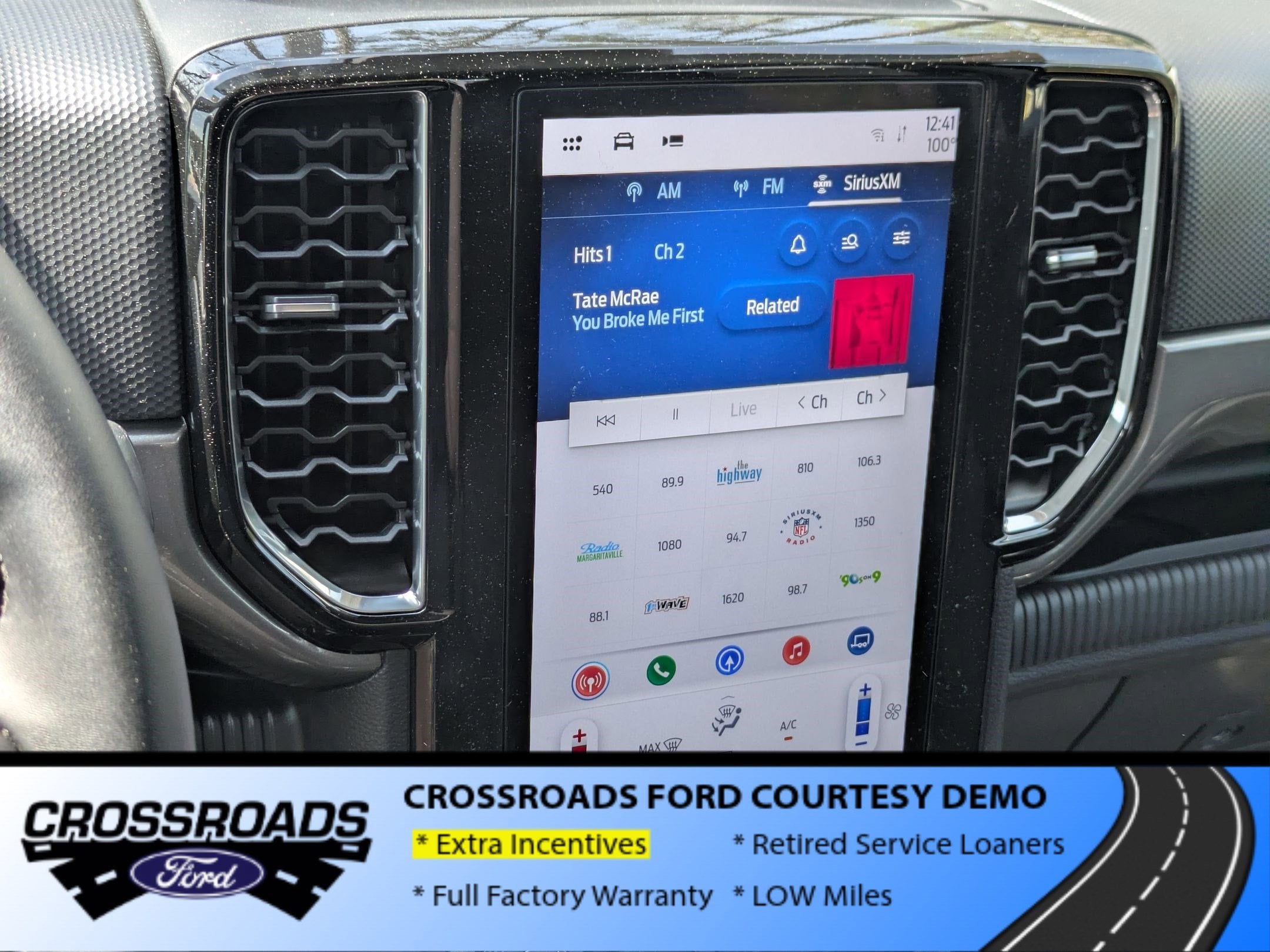 2025 Ford Ranger XLT - Crossroads Courtesy Demo