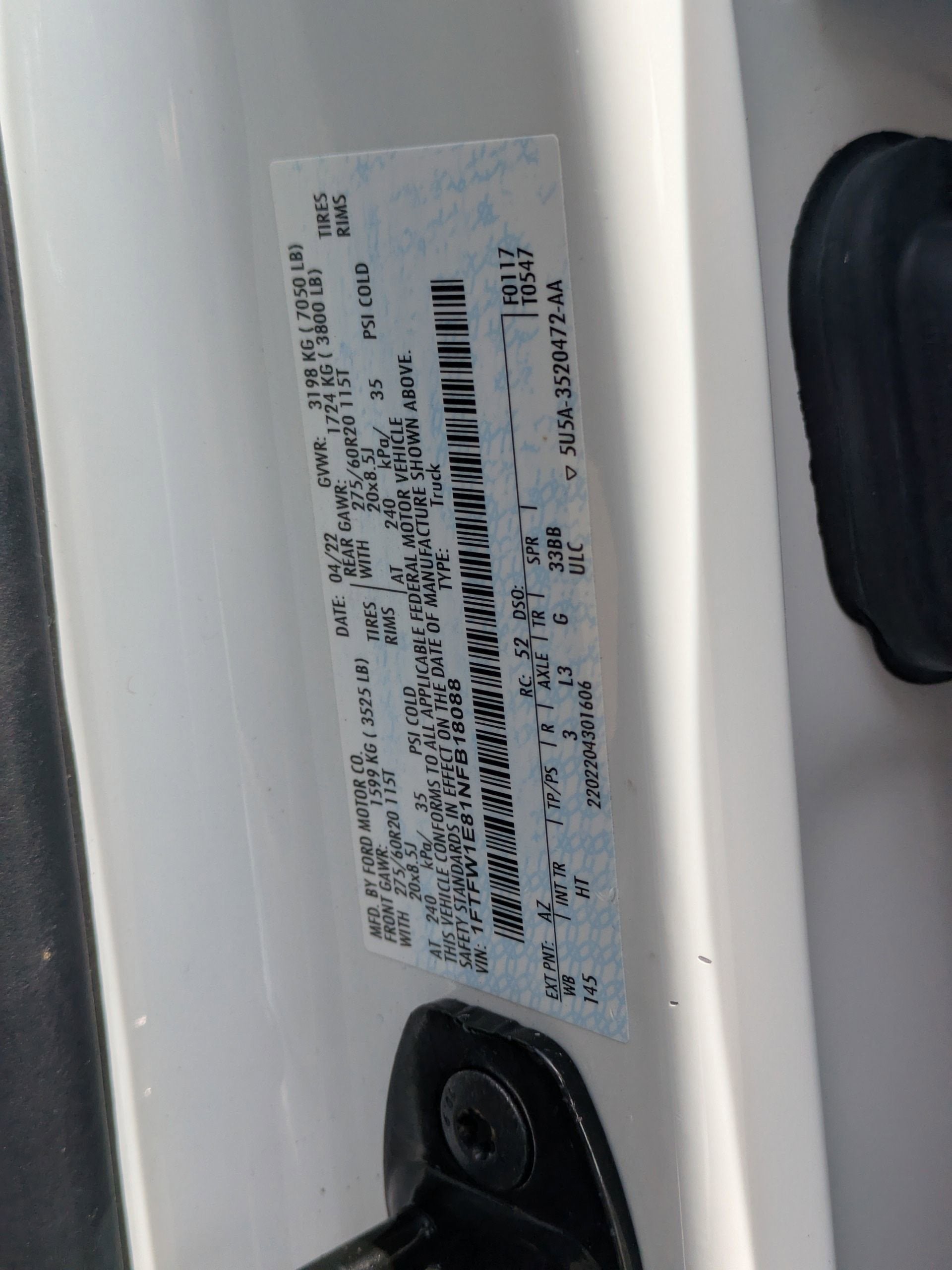 2022 Ford F-150 LARIAT