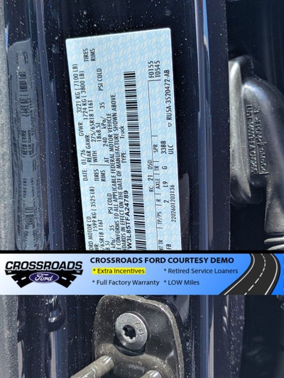 2026 Ford F-150 XLT - Crossroads Courtesy Demo