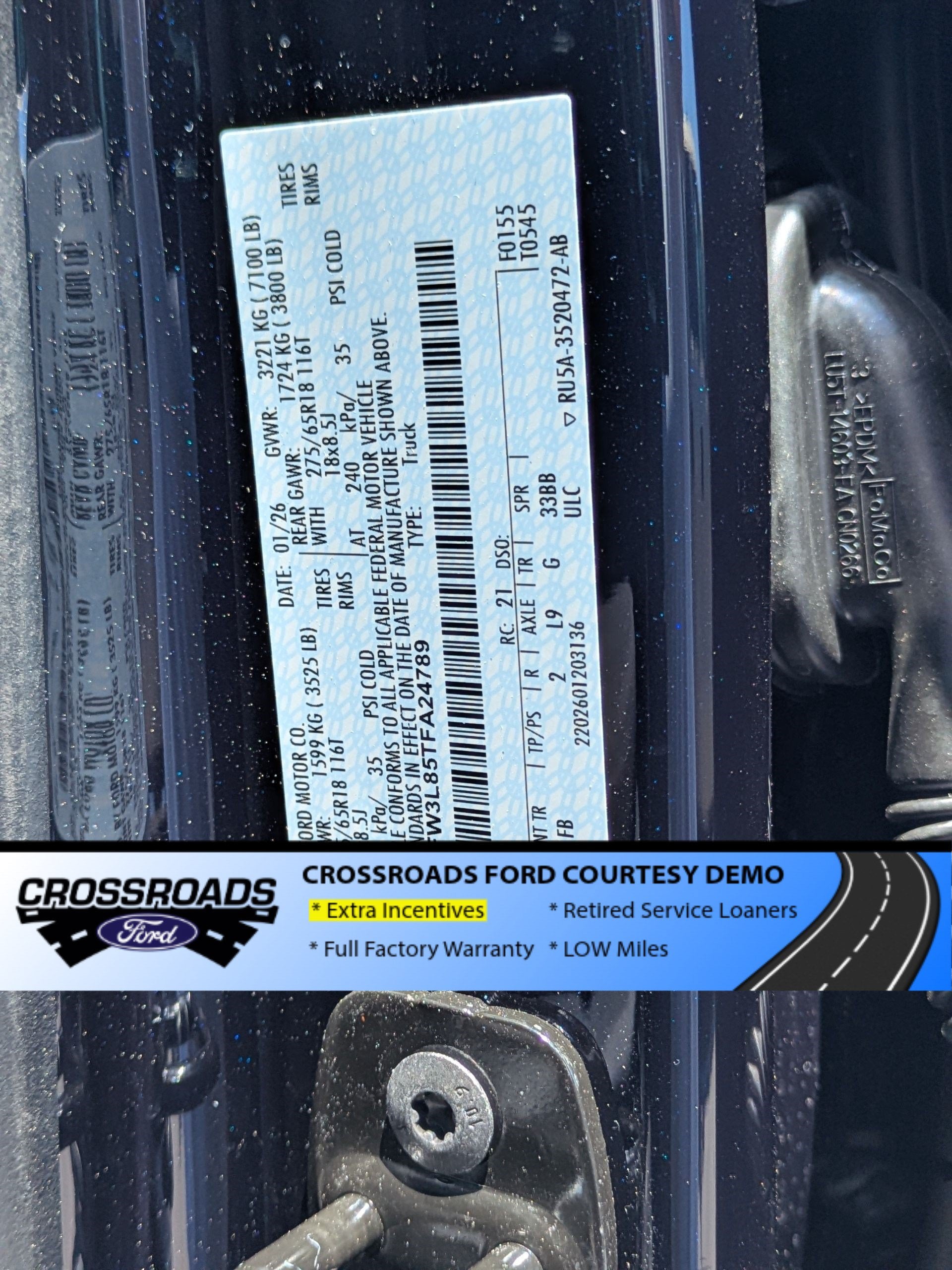 2026 Ford F-150 XLT - Crossroads Courtesy Demo