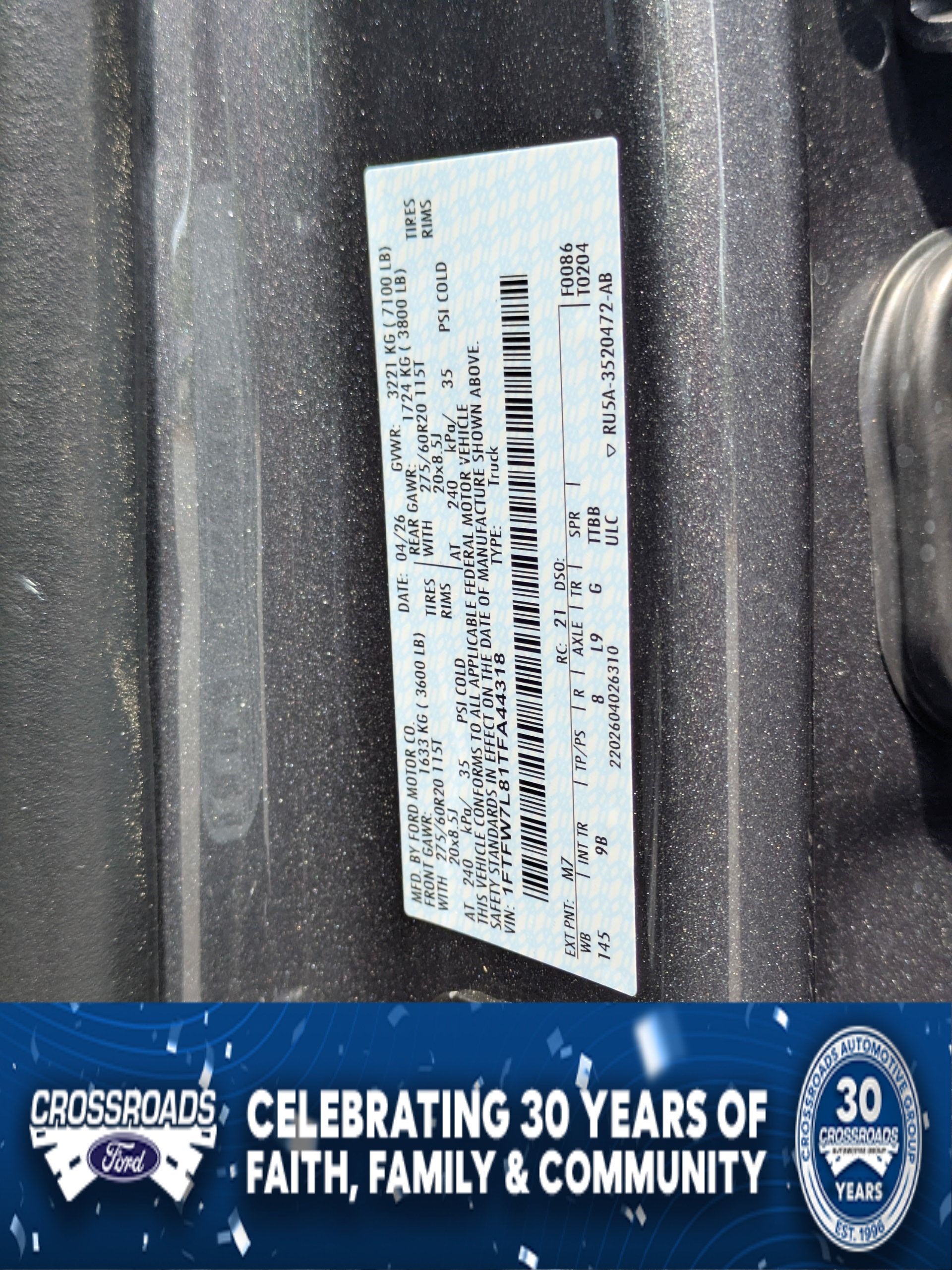 2026 Ford F-150 Platinum