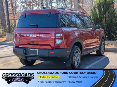 2025 Ford Bronco Sport Big Bend - Crossroads Courtesy Demo