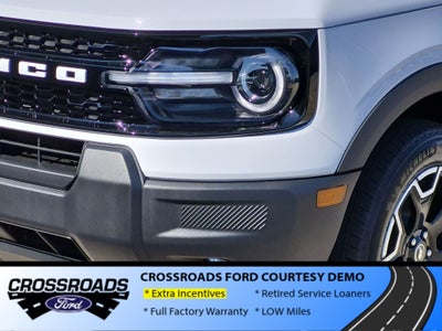 2026 Ford Bronco Sport Outer Banks - Crossroads Courtesy Demo