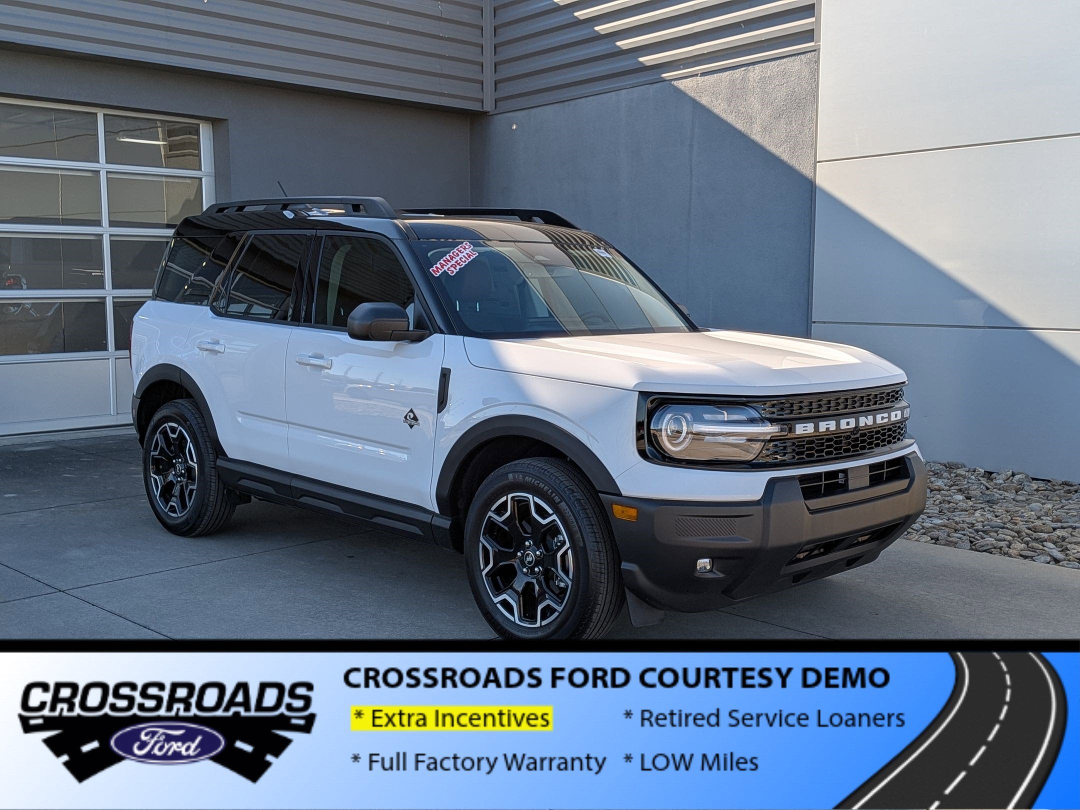2025 Ford Bronco Sport Outer Banks - Crossroads Courtesy Demo