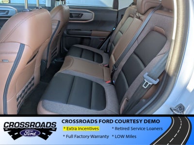 2025 Ford Bronco Sport Outer Banks - Crossroads Courtesy Demo