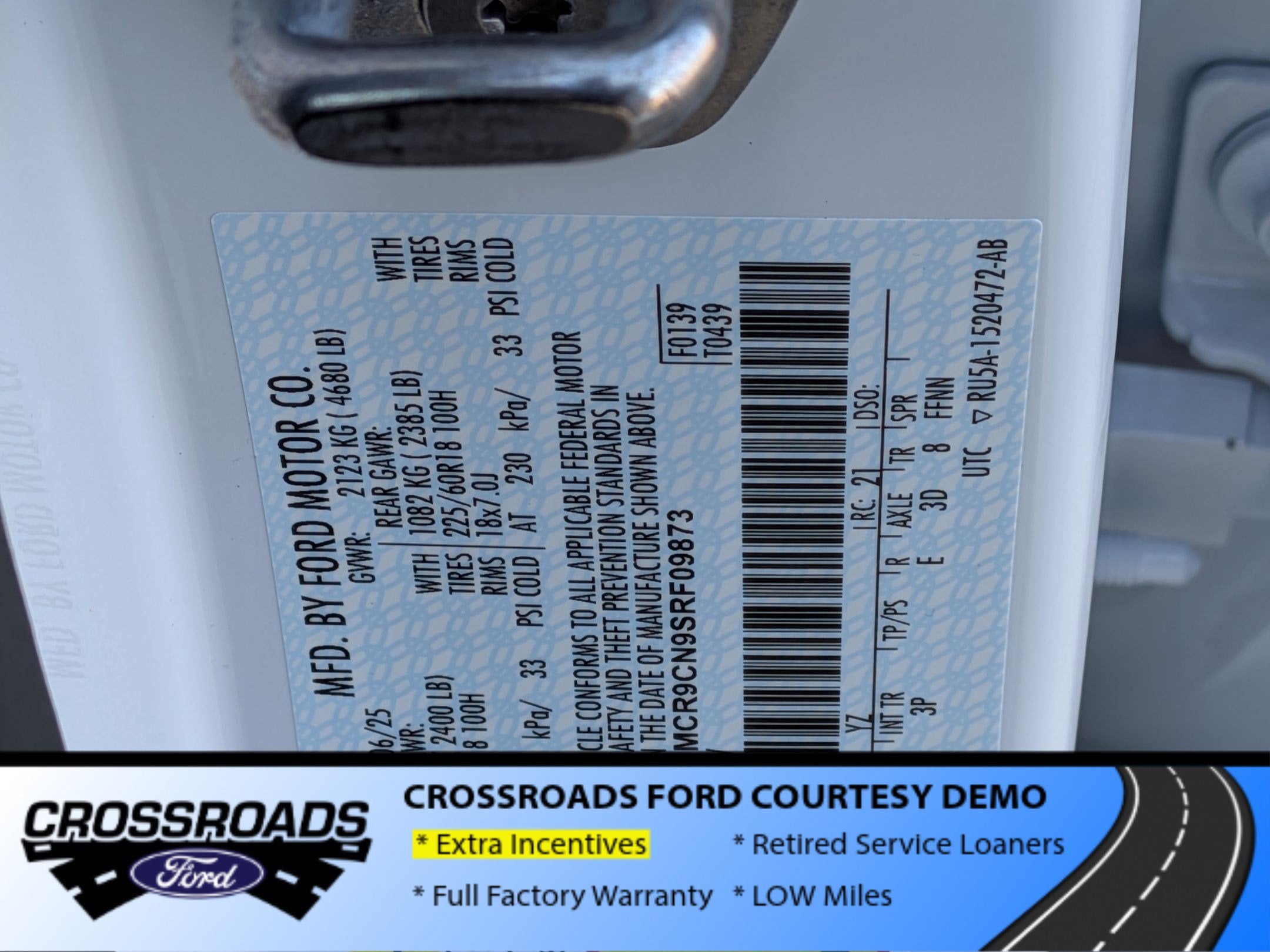 2025 Ford Bronco Sport Outer Banks - Crossroads Courtesy Demo