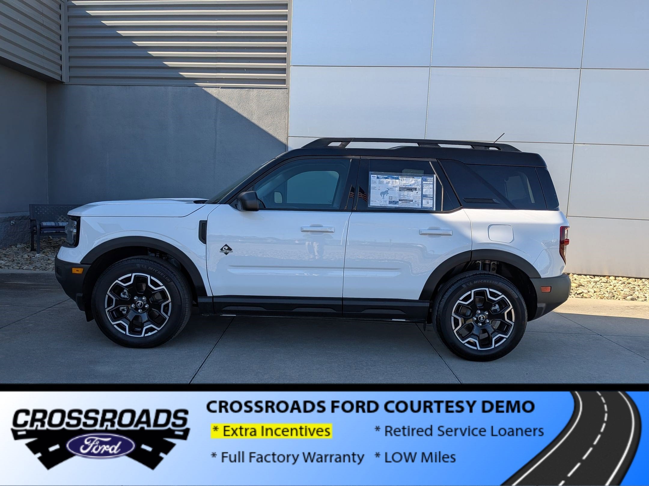 2025 Ford Bronco Sport Outer Banks - Crossroads Courtesy Demo