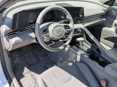2025 Hyundai Elantra Hybrid Blue