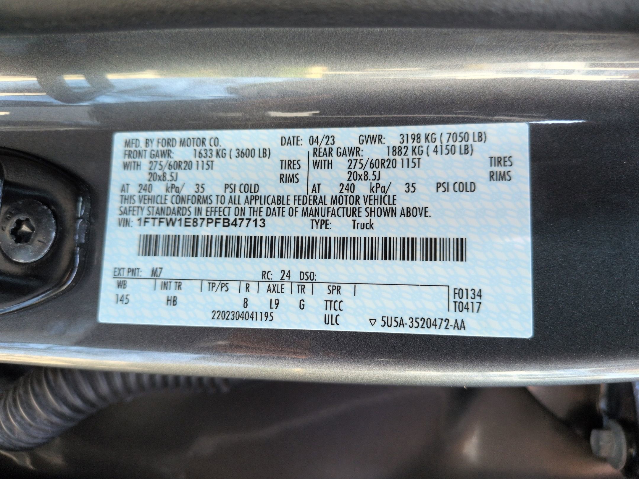 2023 Ford F-150 LARIAT