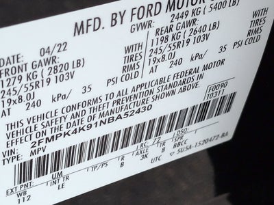 2022 Ford Edge Titanium