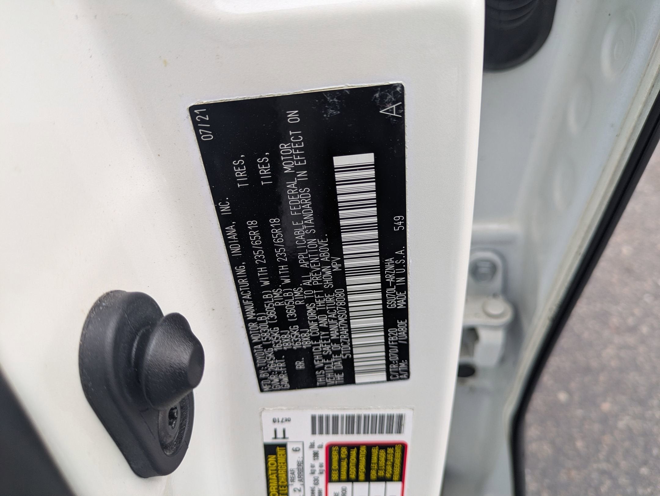 2021 Toyota Highlander L