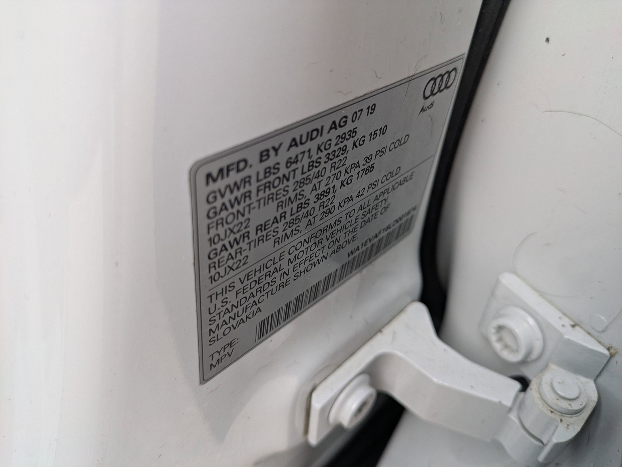 2020 Audi Q8 Premium Plus