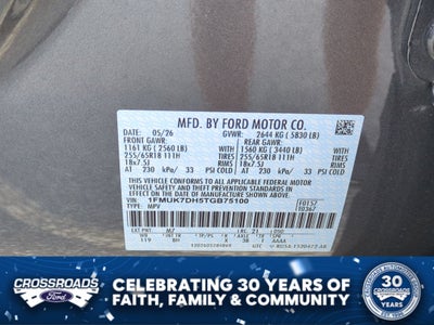 2026 Ford Explorer Active w/200A Pkg