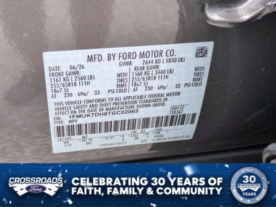 2026 Ford Explorer Active w/200A Pkg
