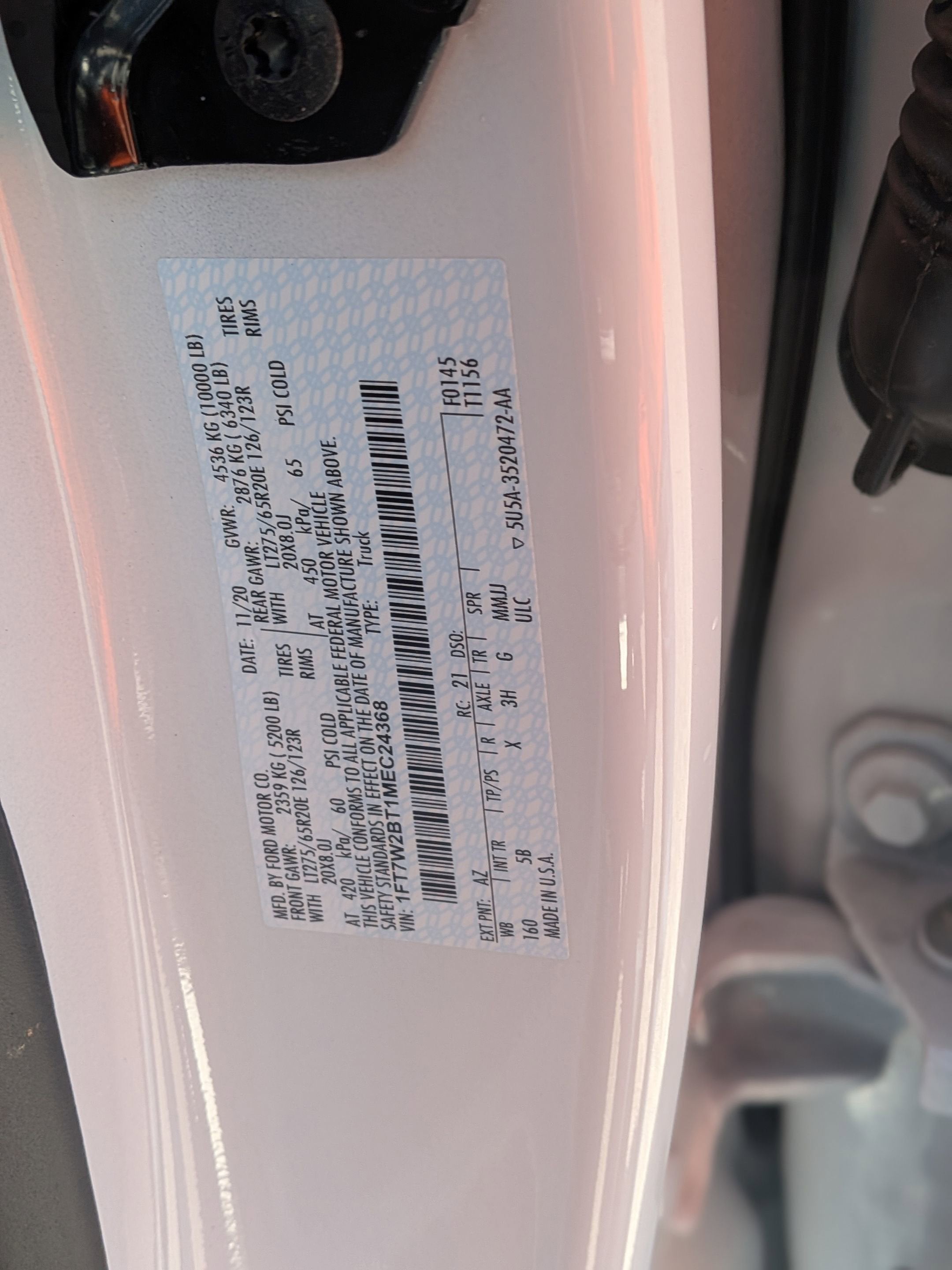 2021 Ford Super Duty F-250 SRW LARIAT