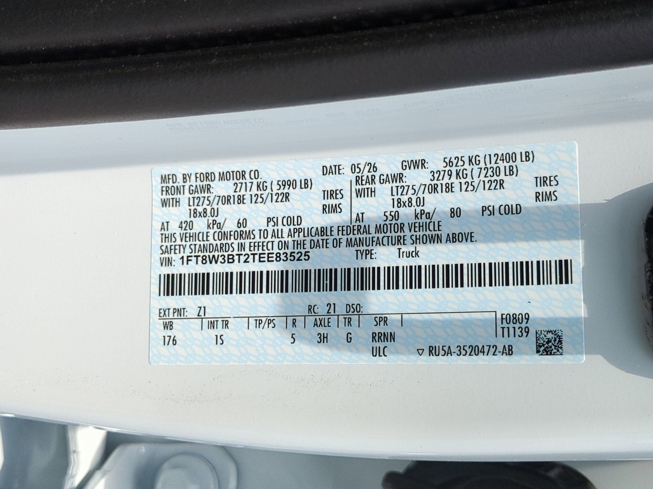 2026 Ford Super Duty F-350 SRW XL