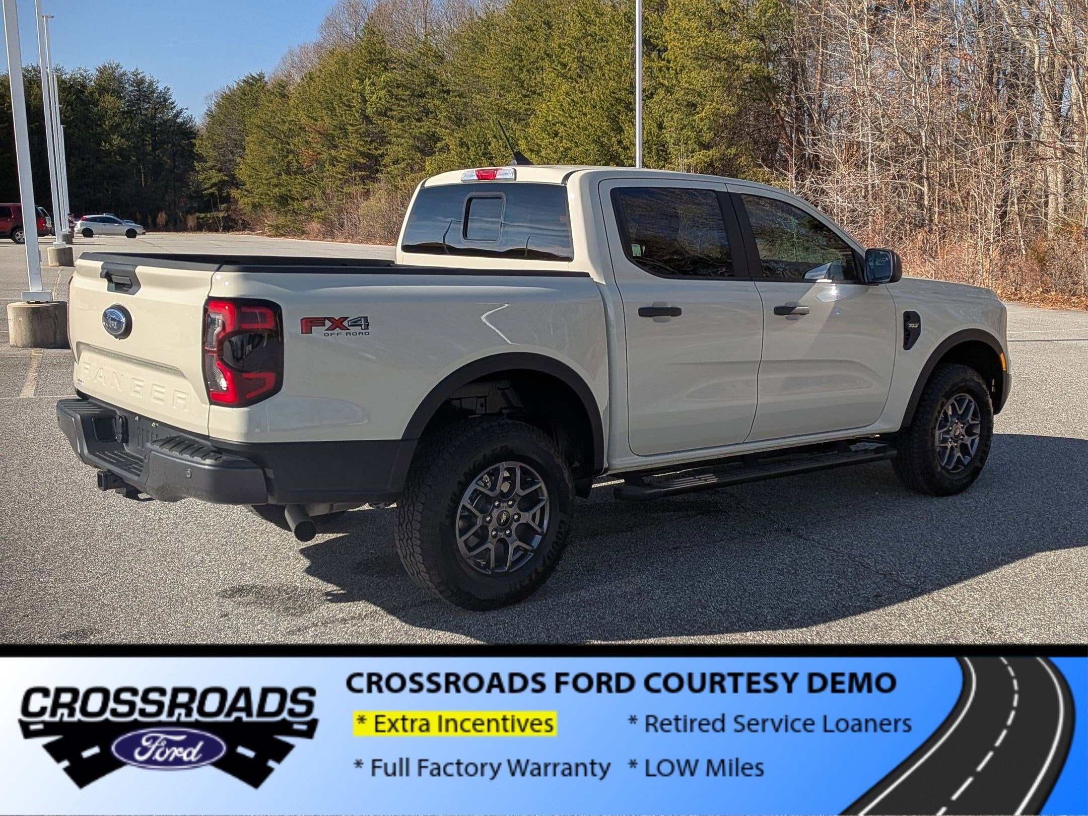 2025 Ford Ranger XLT - Crossroads Courtesy Demo