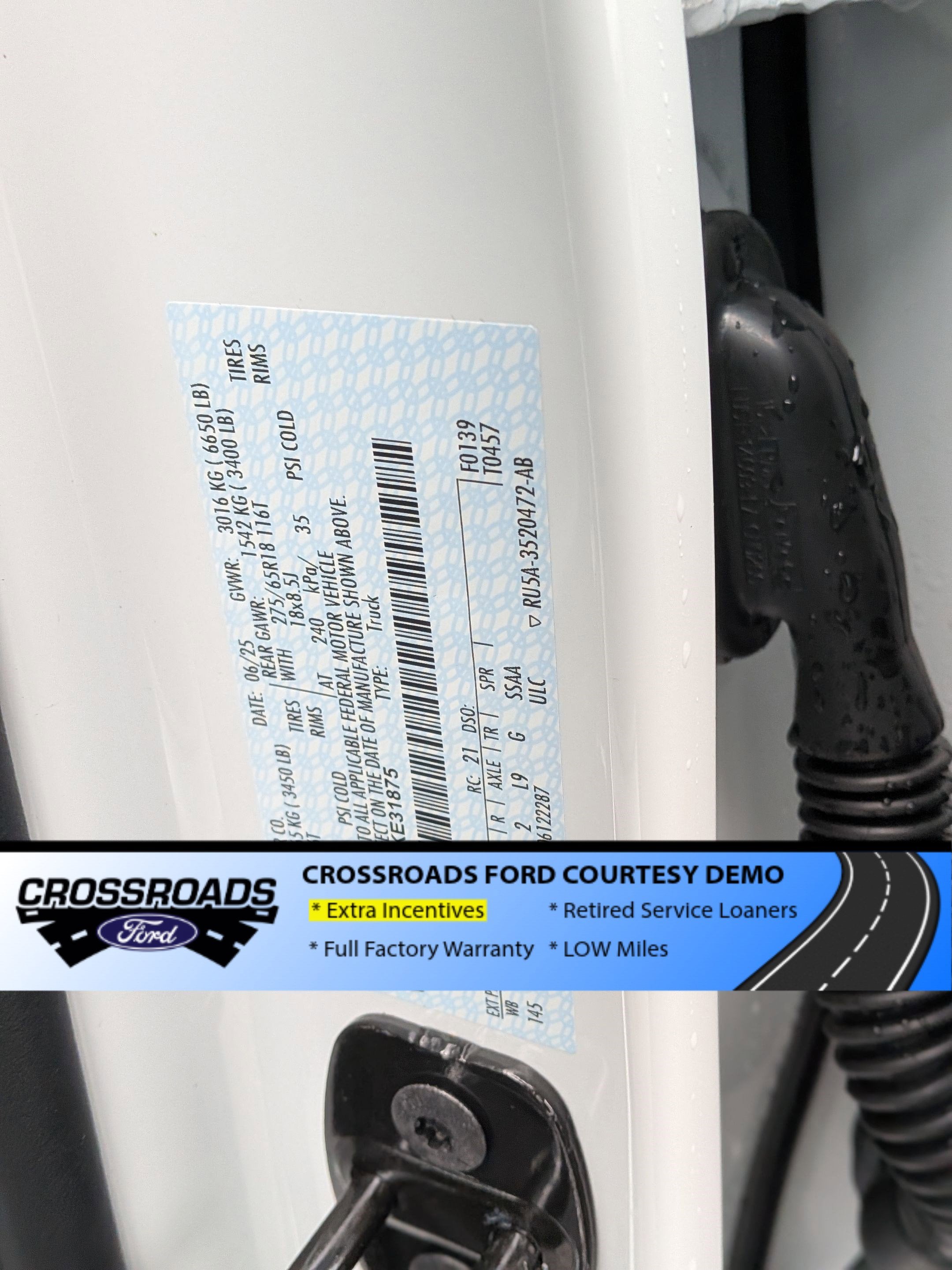 2025 Ford F-150 XLT - Crossroads Courtesy Demo