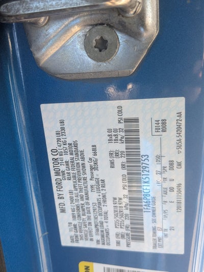 2019 Ford Mustang GT