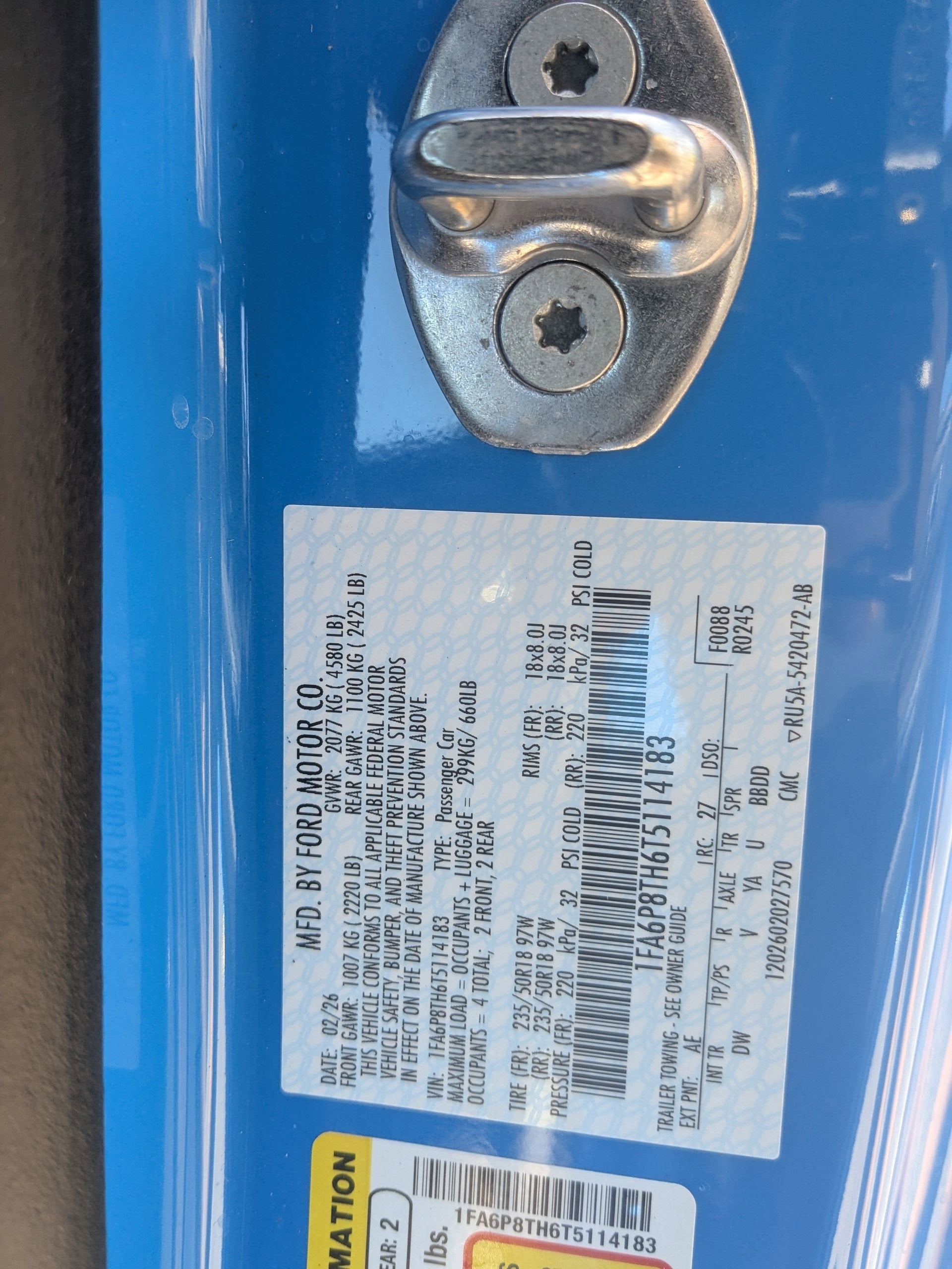 2026 Ford Mustang EcoBoost