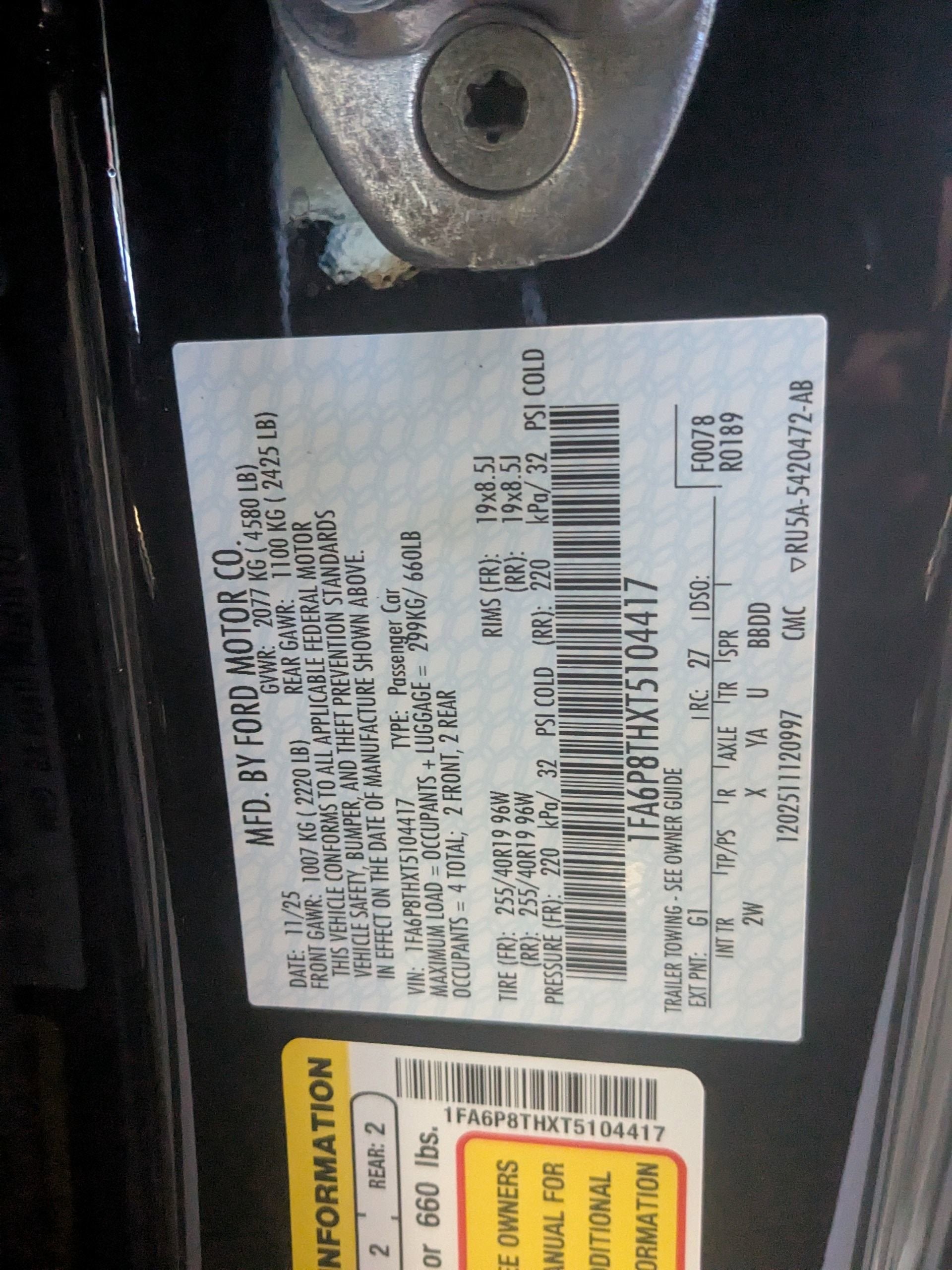 2026 Ford Mustang EcoBoost