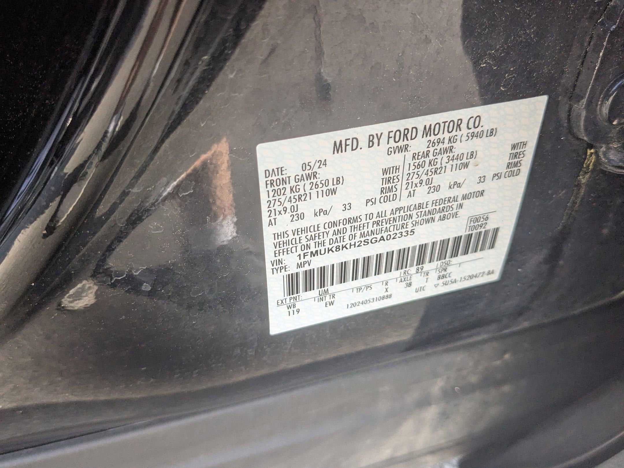 2025 Ford Explorer ST-Line