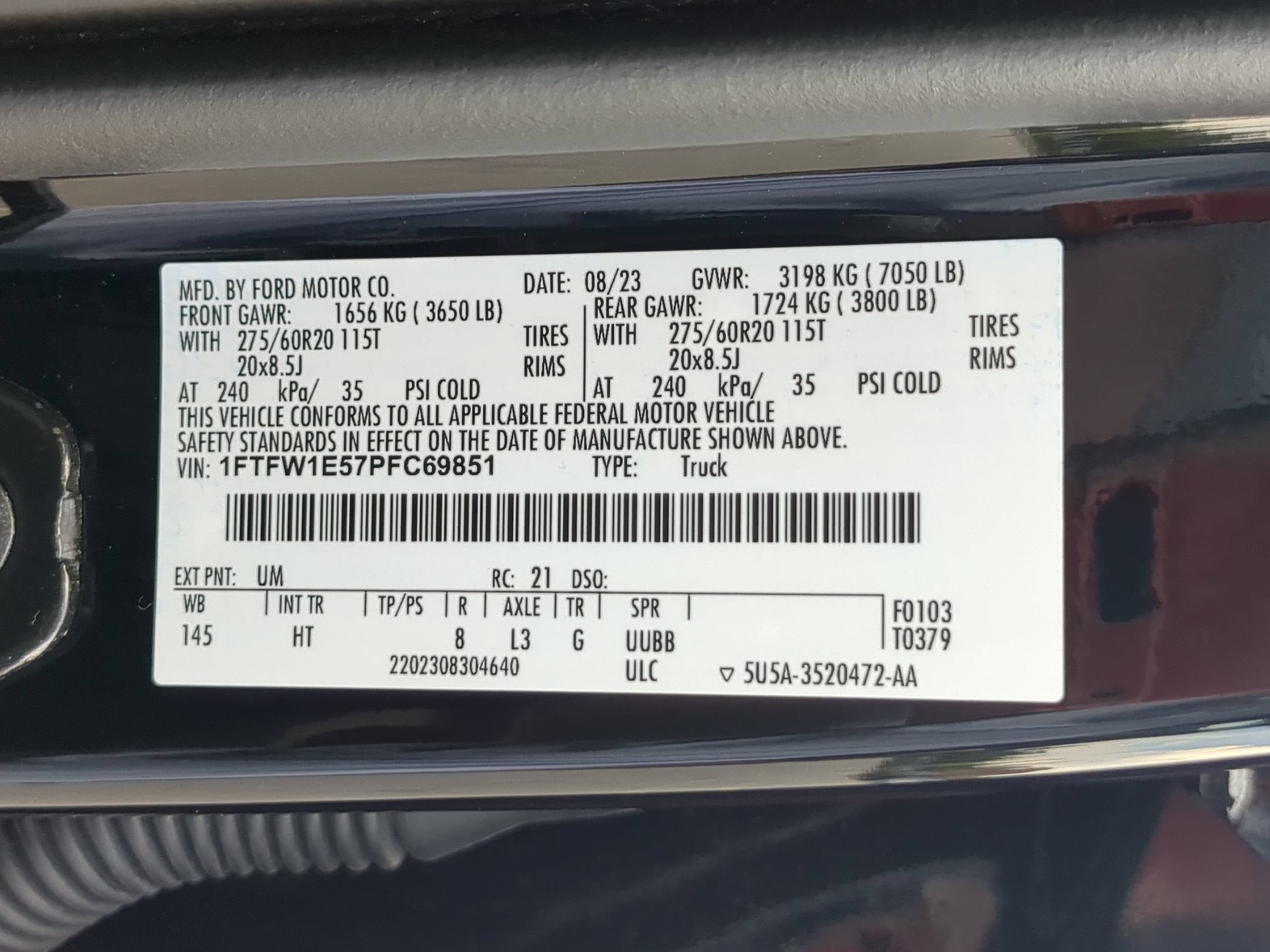 2023 Ford F-150 LARIAT