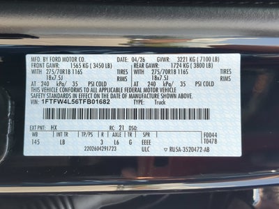 2026 Ford F-150 Tremor
