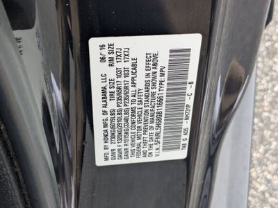 2016 Honda Odyssey EX-L