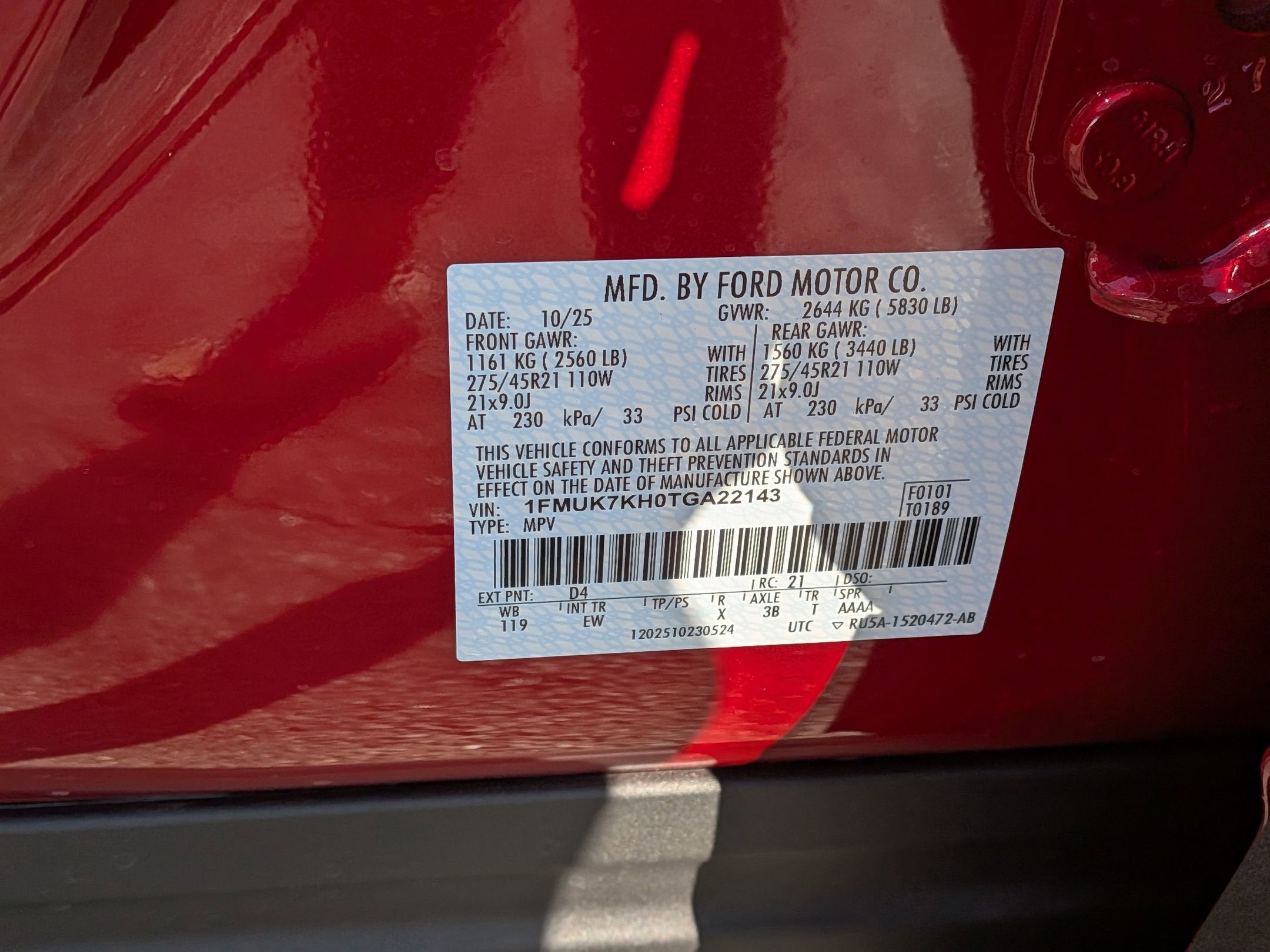 2026 Ford Explorer ST-Line