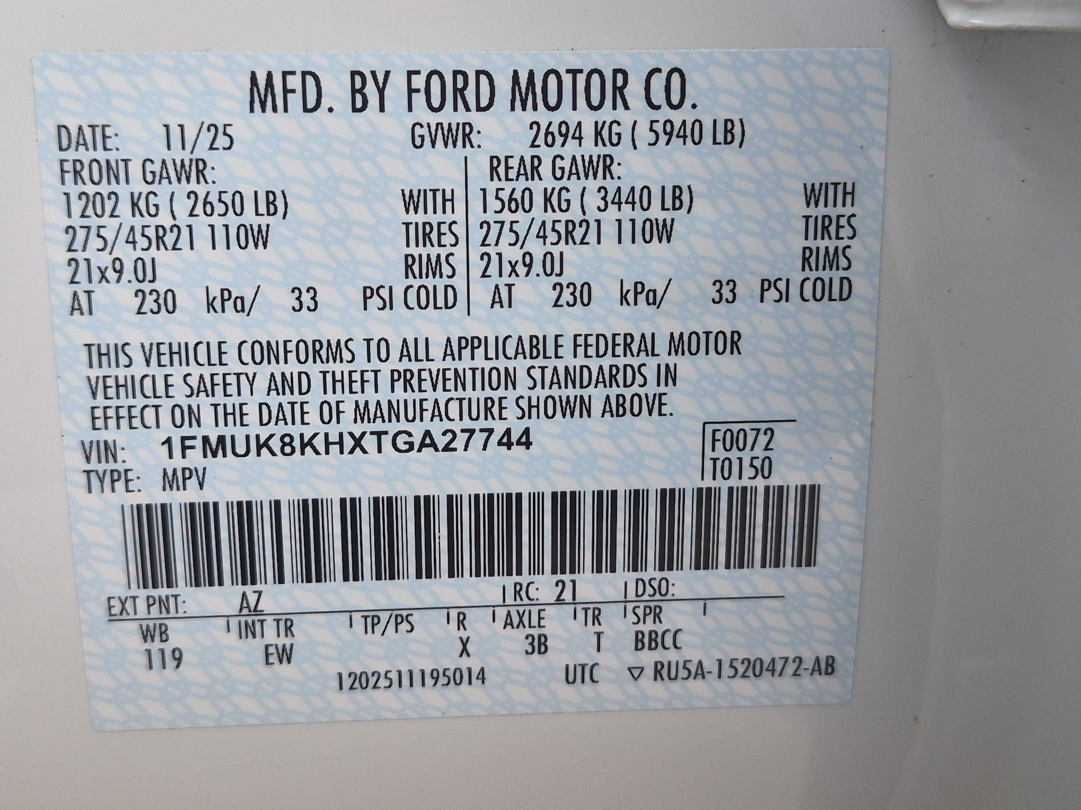 2026 Ford Explorer ST-Line - Crossroads Courtesy Demo