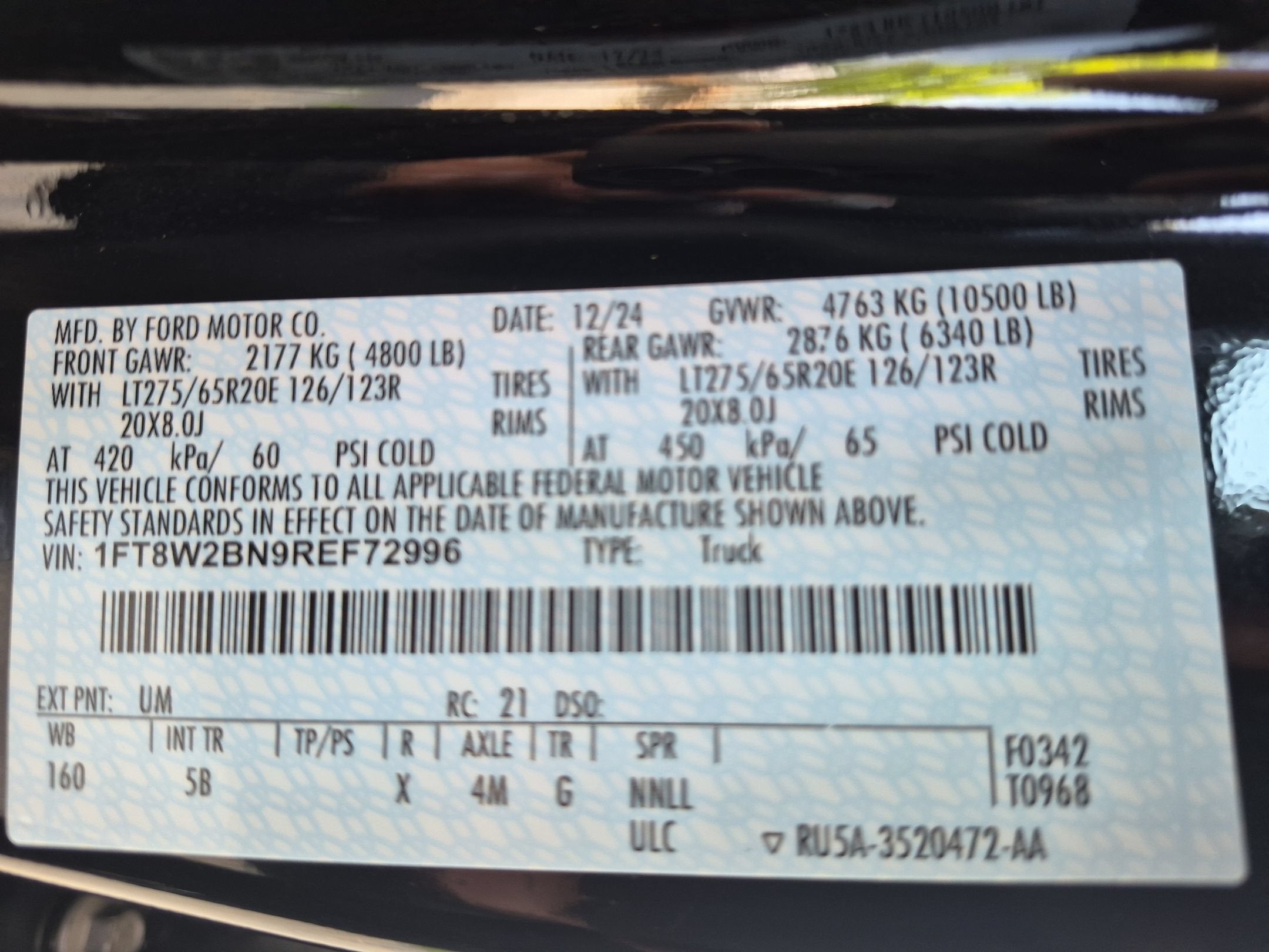 2024 Ford Super Duty F-250 SRW LARIAT