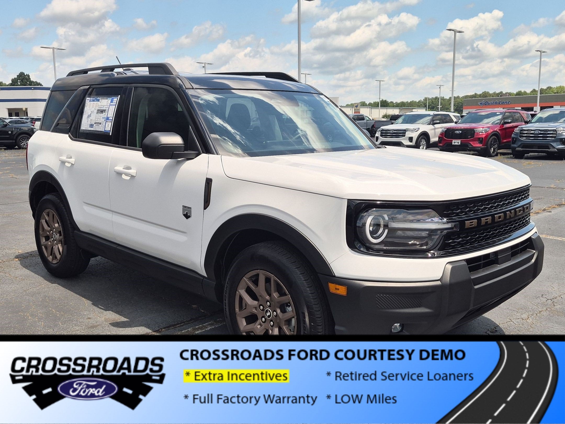 2026 Ford Bronco Sport Big Bend - Crossroads Courtesy Demo