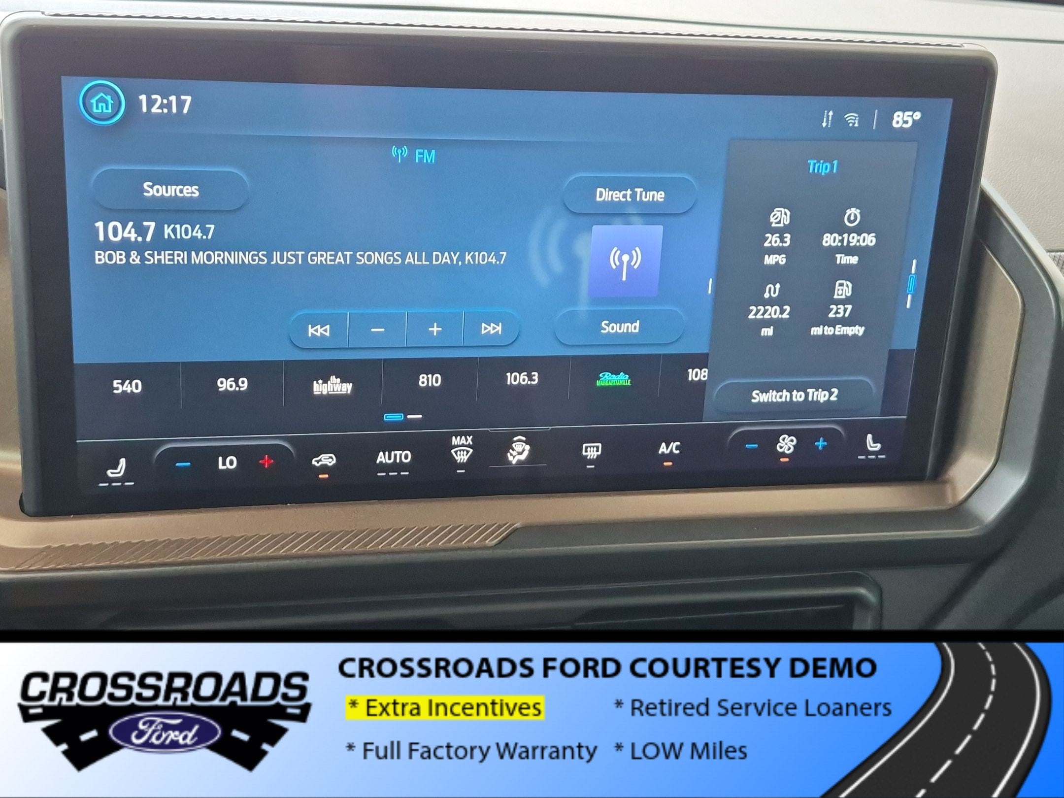 2026 Ford Bronco Sport Big Bend - Crossroads Courtesy Demo