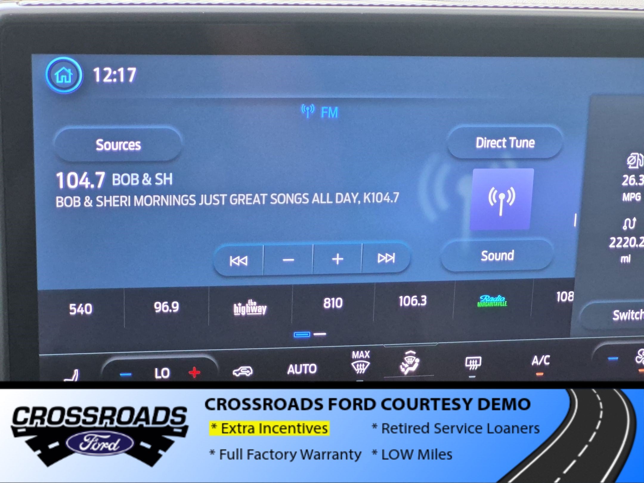 2026 Ford Bronco Sport Big Bend - Crossroads Courtesy Demo