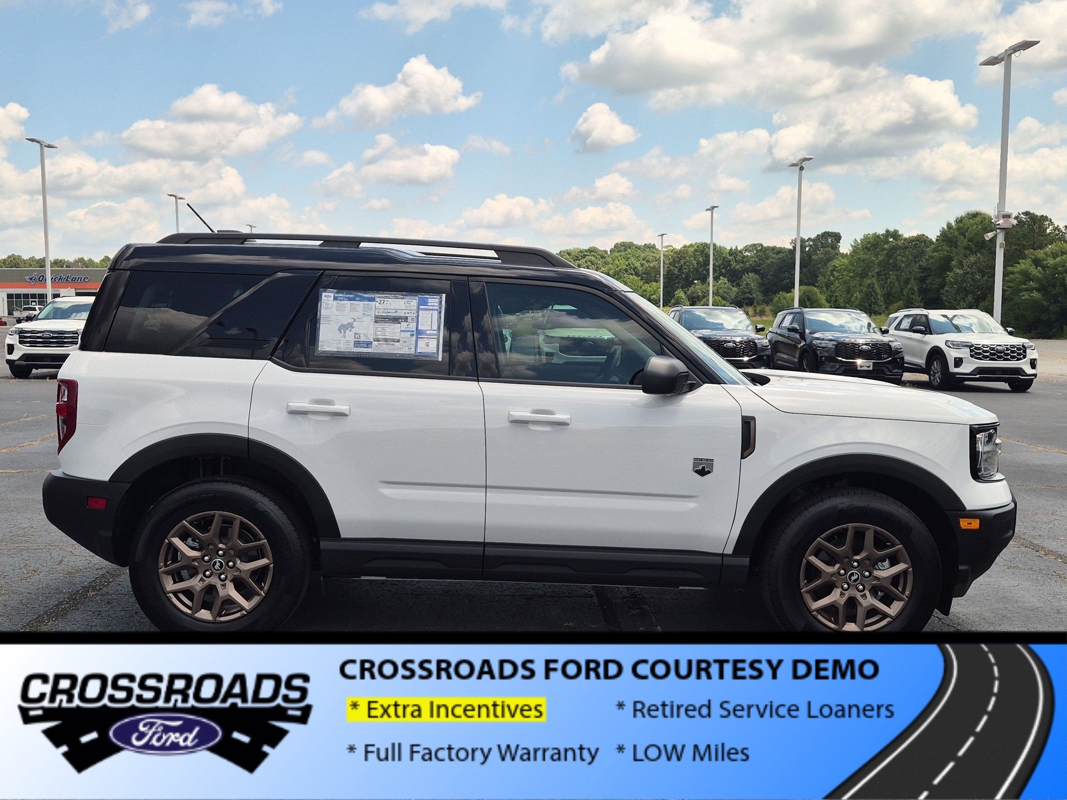 2026 Ford Bronco Sport Big Bend - Crossroads Courtesy Demo
