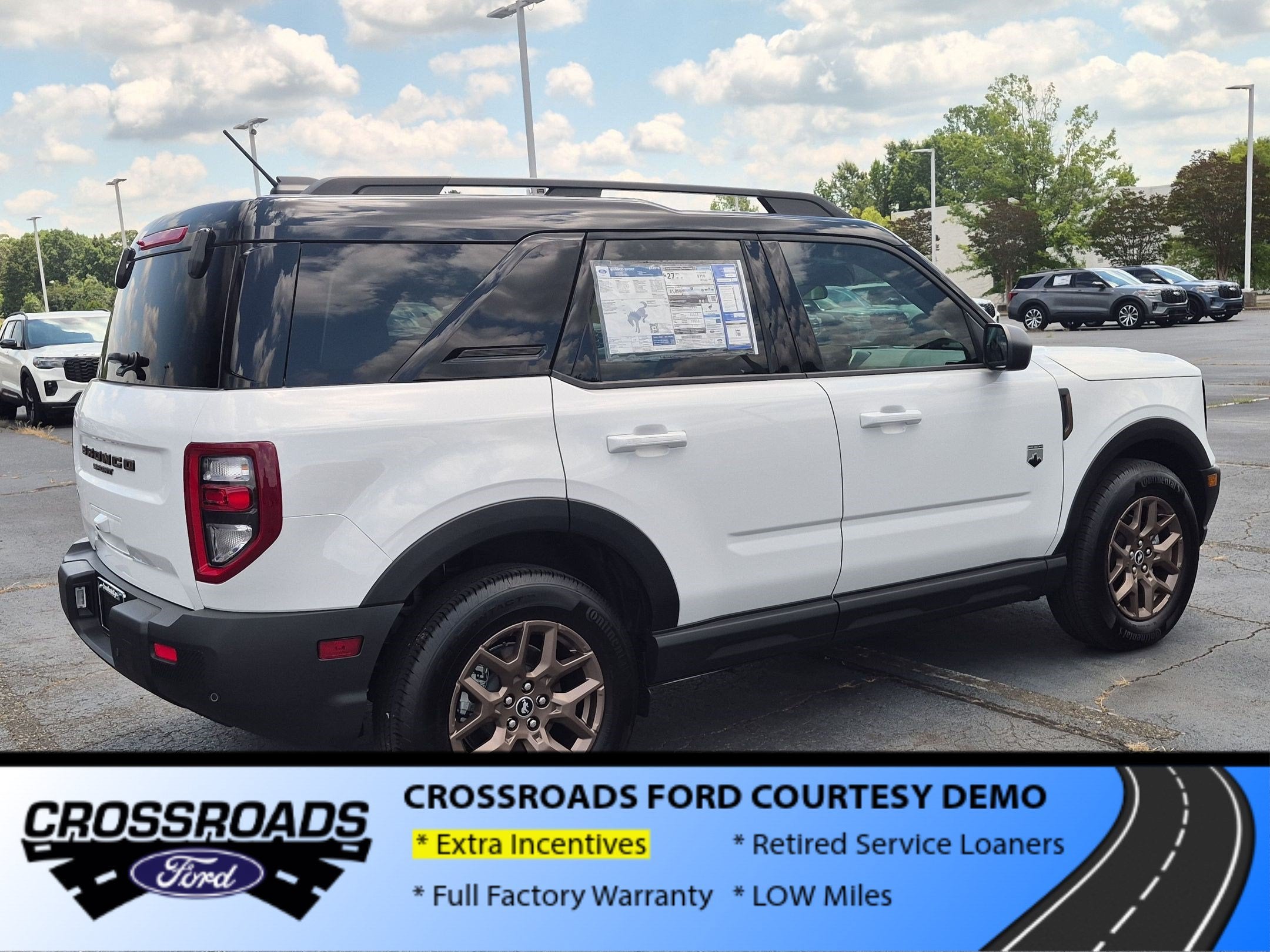 2026 Ford Bronco Sport Big Bend - Crossroads Courtesy Demo