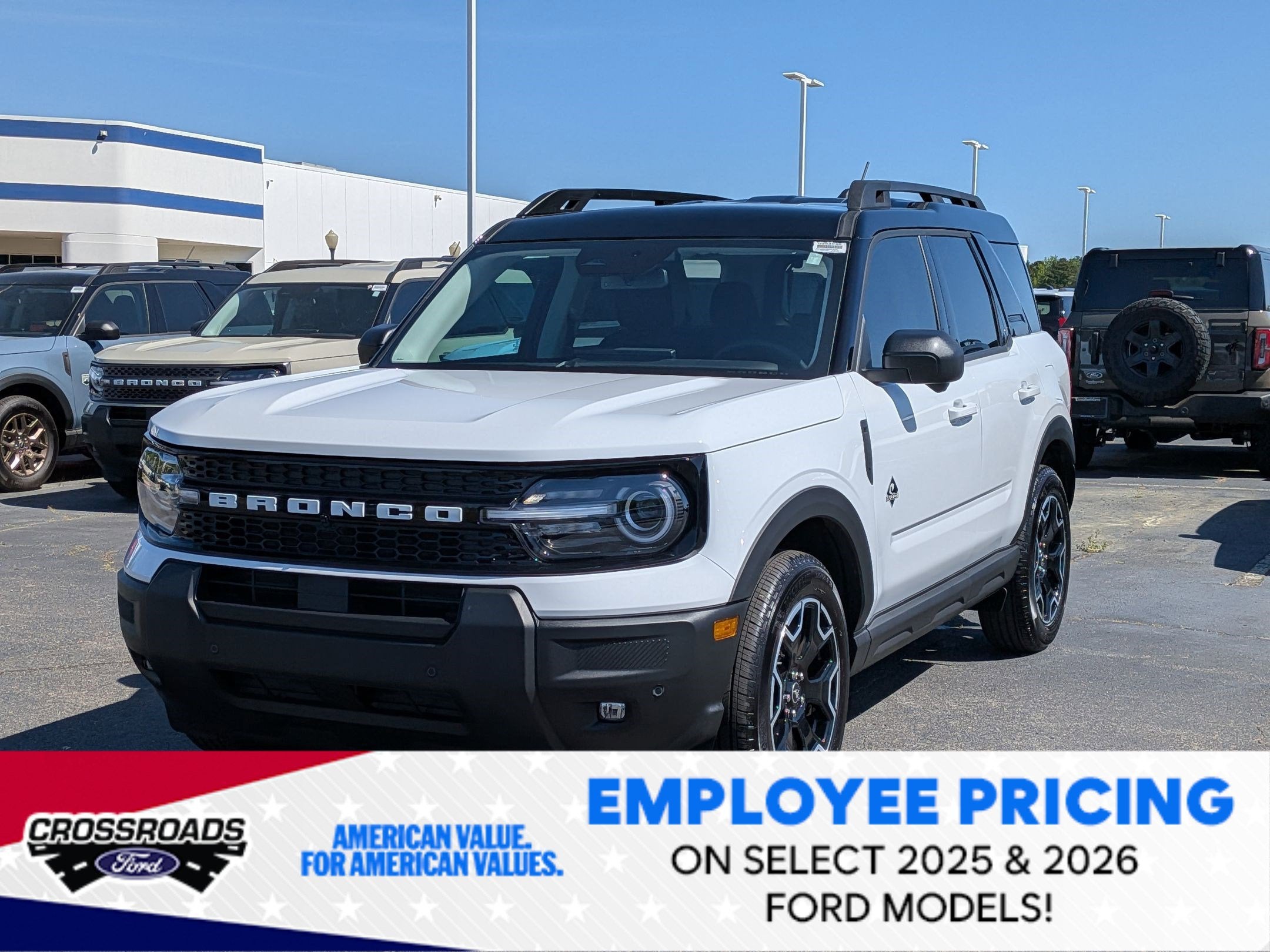 2025 Ford Bronco Sport Outer Banks - Crossroads Courtesy Demo