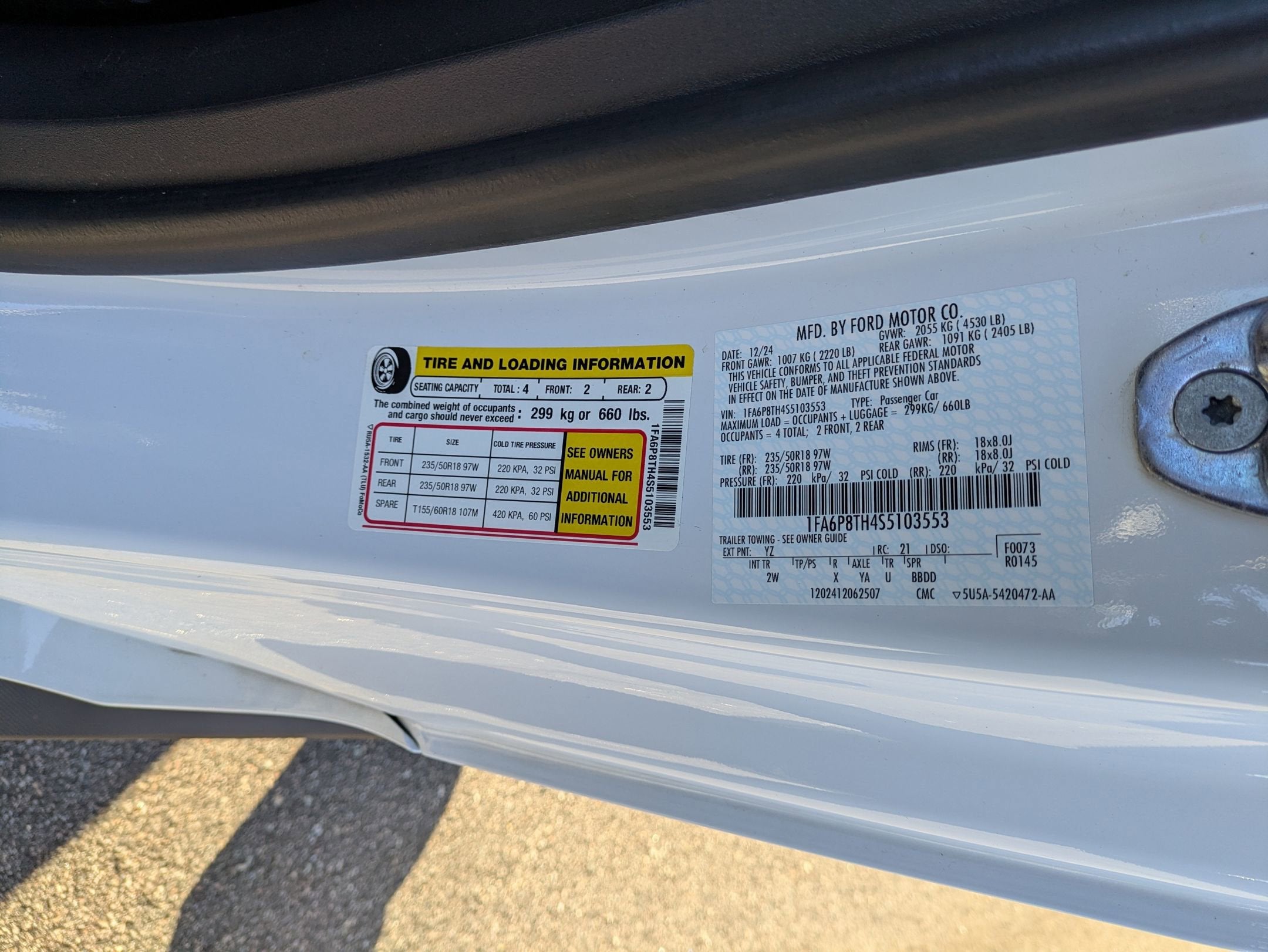 2025 Ford Mustang EcoBoost